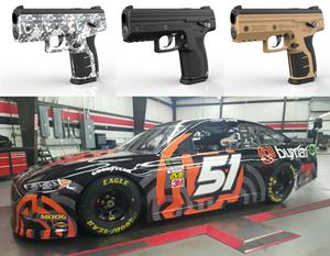 Security Devices Products & Rick Ware Racing Branding